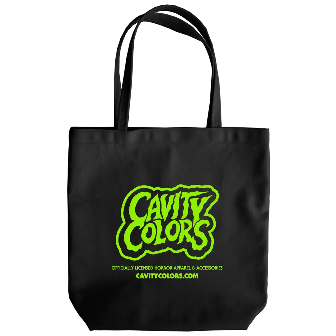 CAVITYCOLORS - TOTE BAG (BLACK)