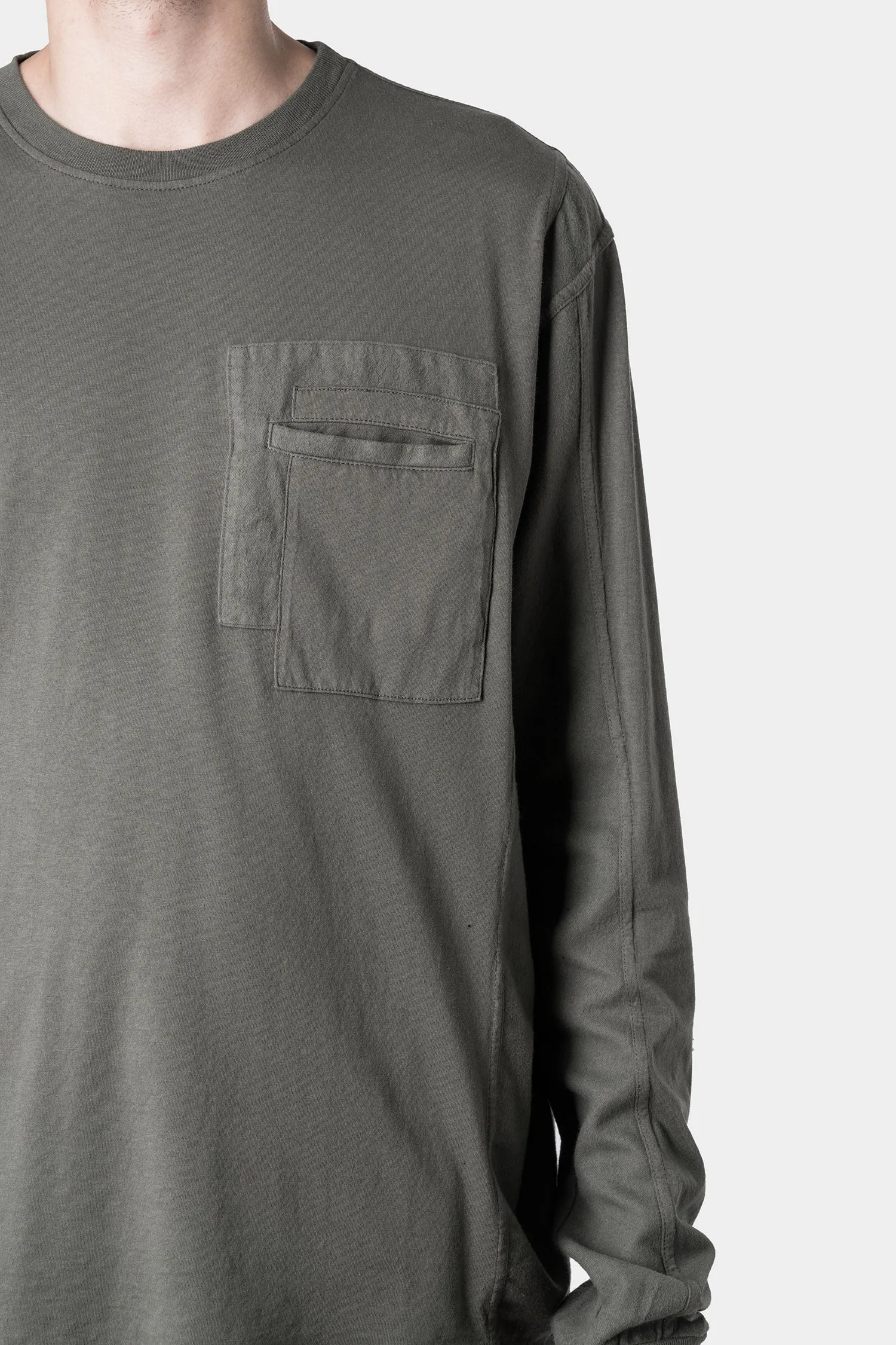 Chest pocket long sleeve T-Shirt