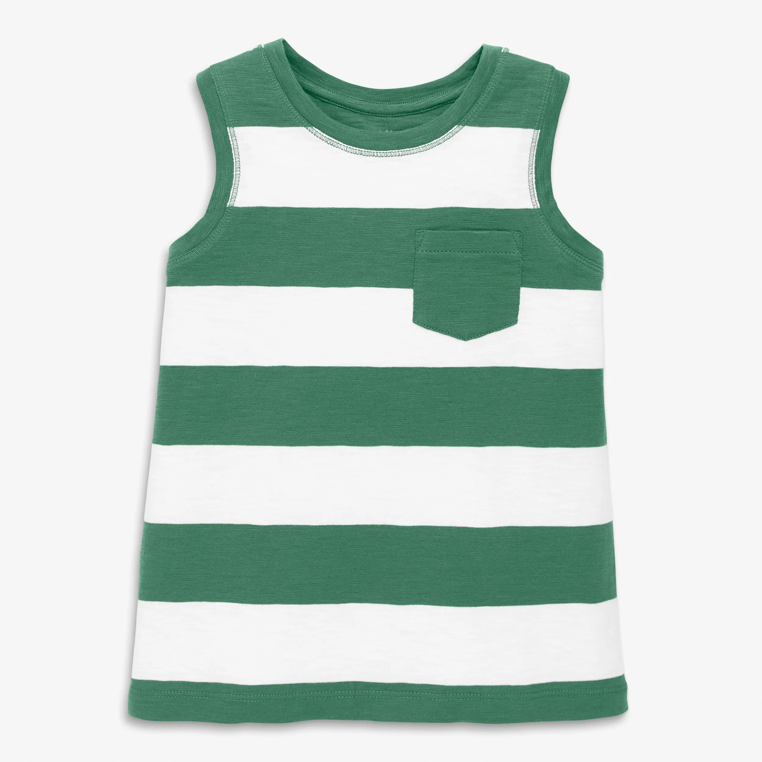 Clearance pocket tank in rugby stripe