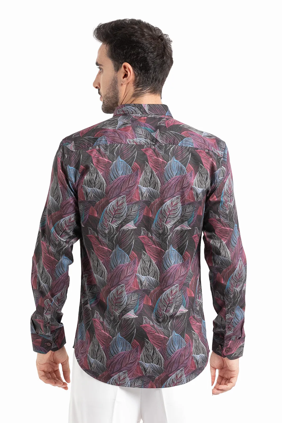 Clematis Floral Print Shirt