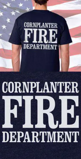 Cornplanter Fire Department Classic Back Design