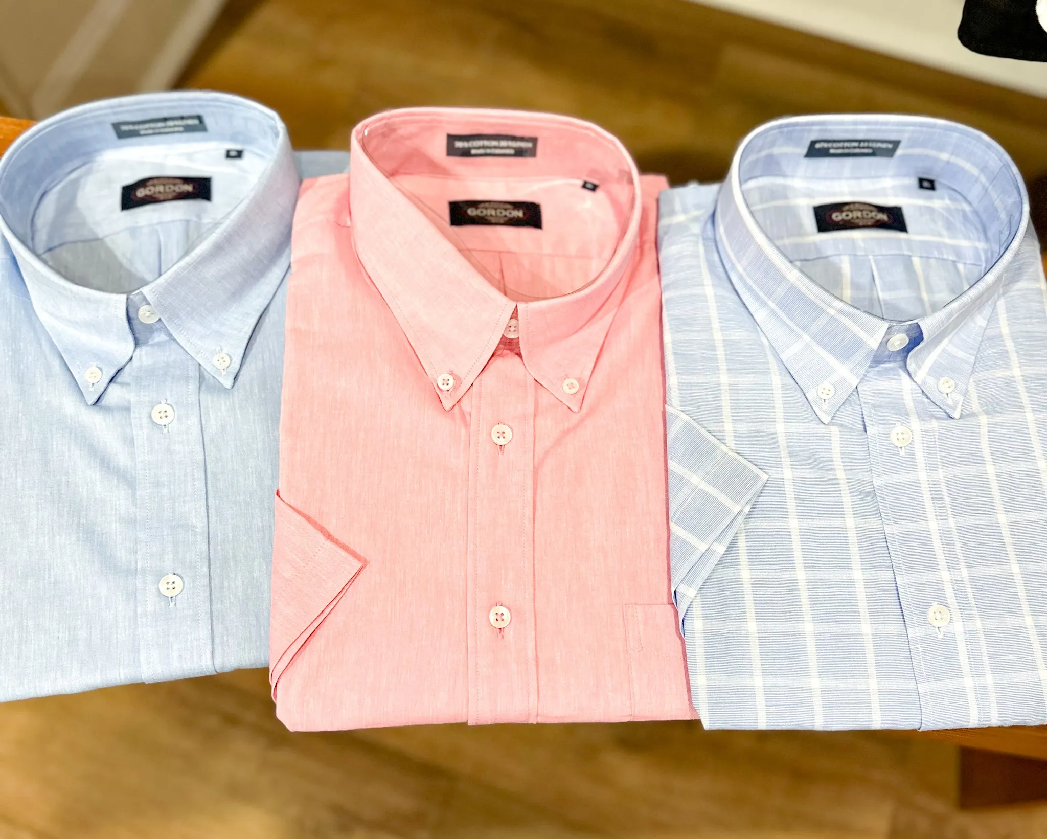 Cotton Linen Short Sleeve Sport Shirt