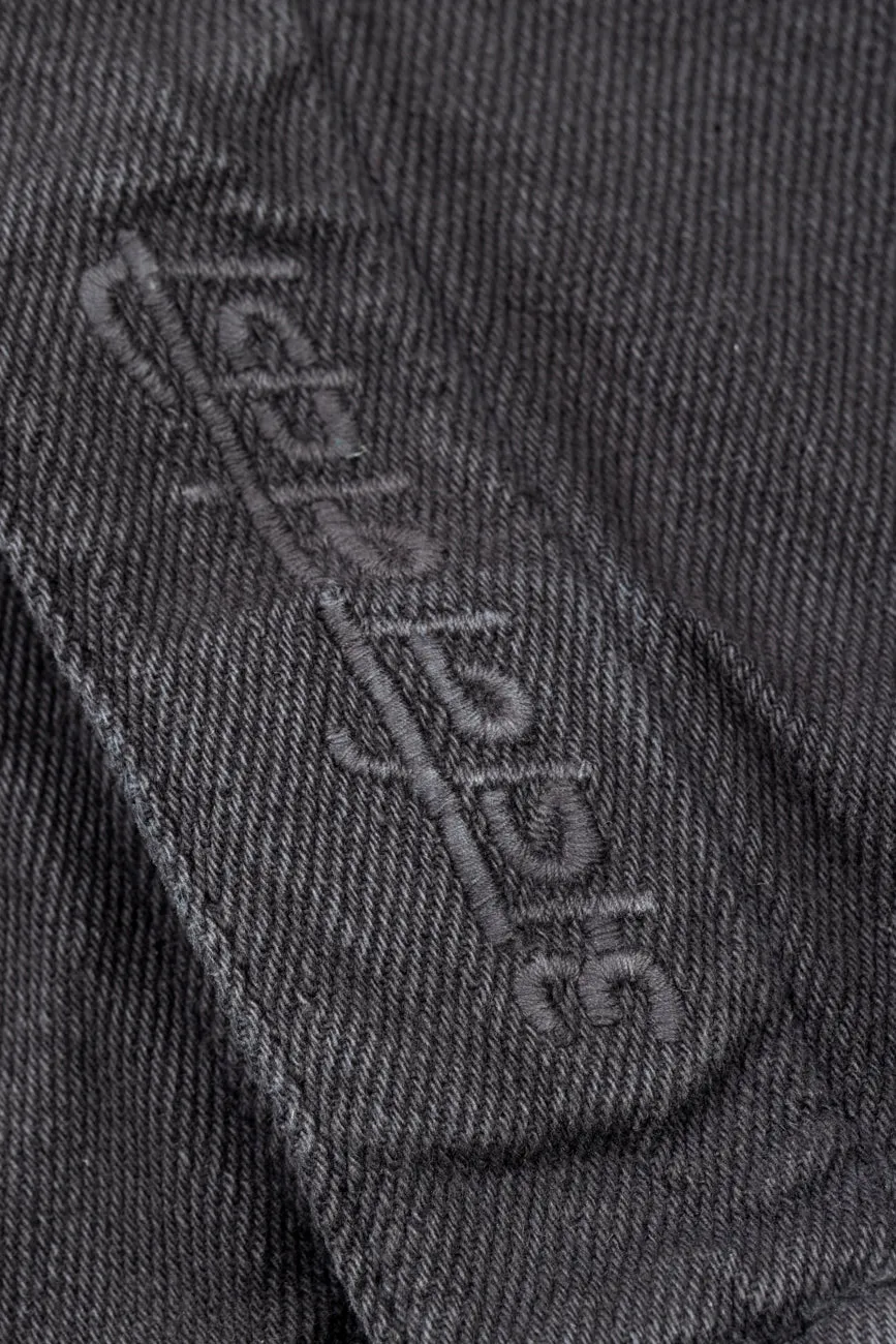 Cotton Twill Shacket // Graphite