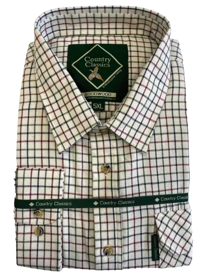 Country Classics Mens Long Sleeve Check Shirt - Goodwood