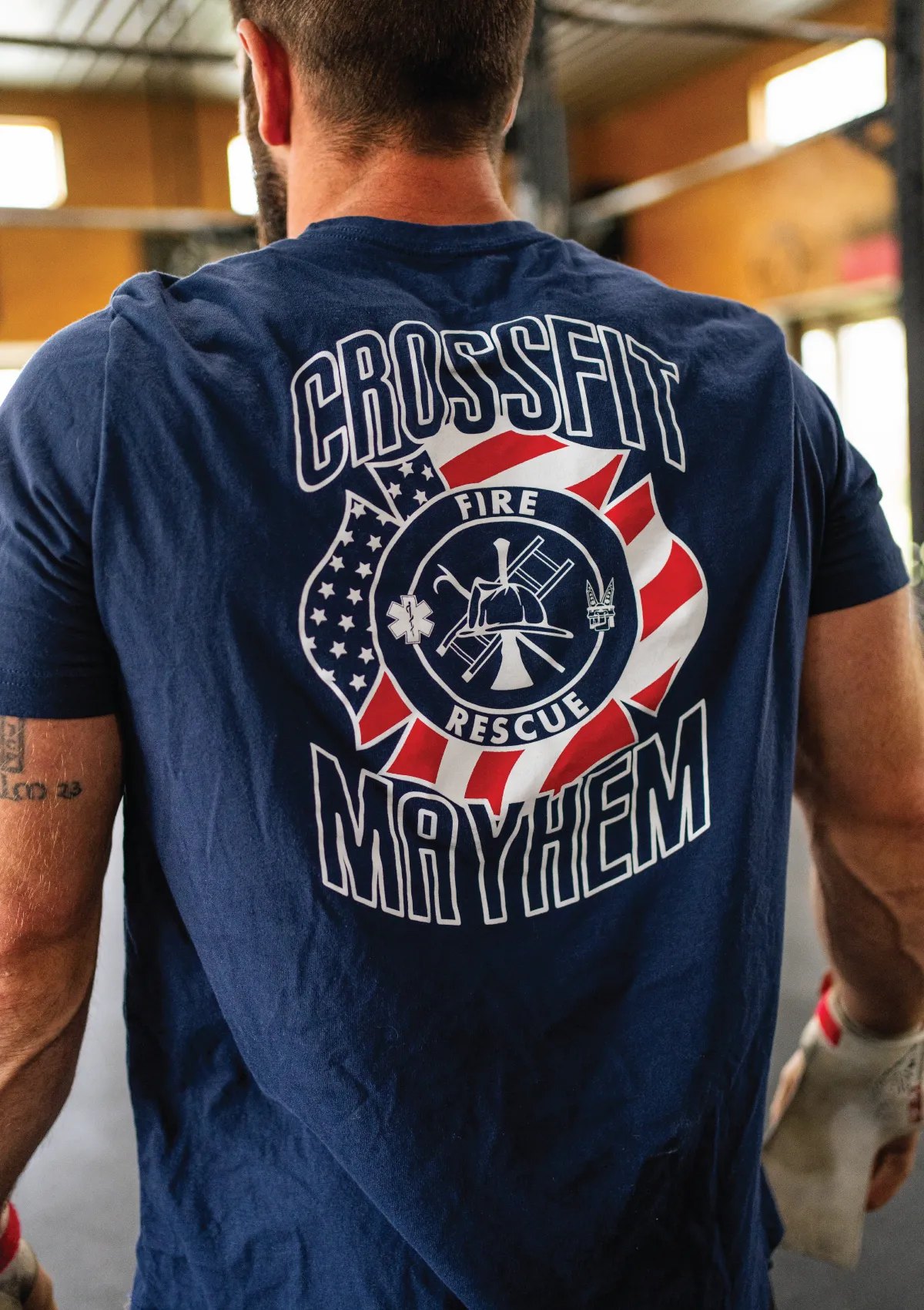 CrossFit Mayhem Firefighter T-Shirt