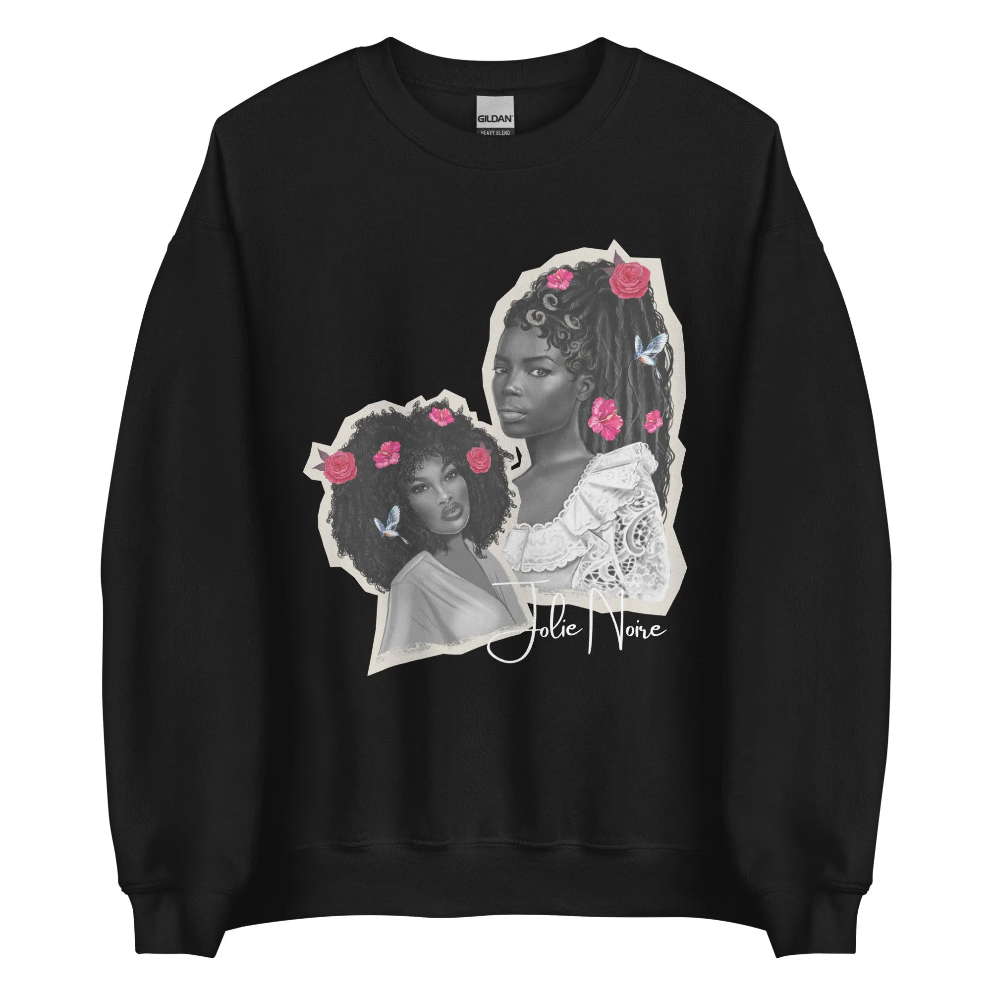 Curls & Locs Sweatshirt- Black