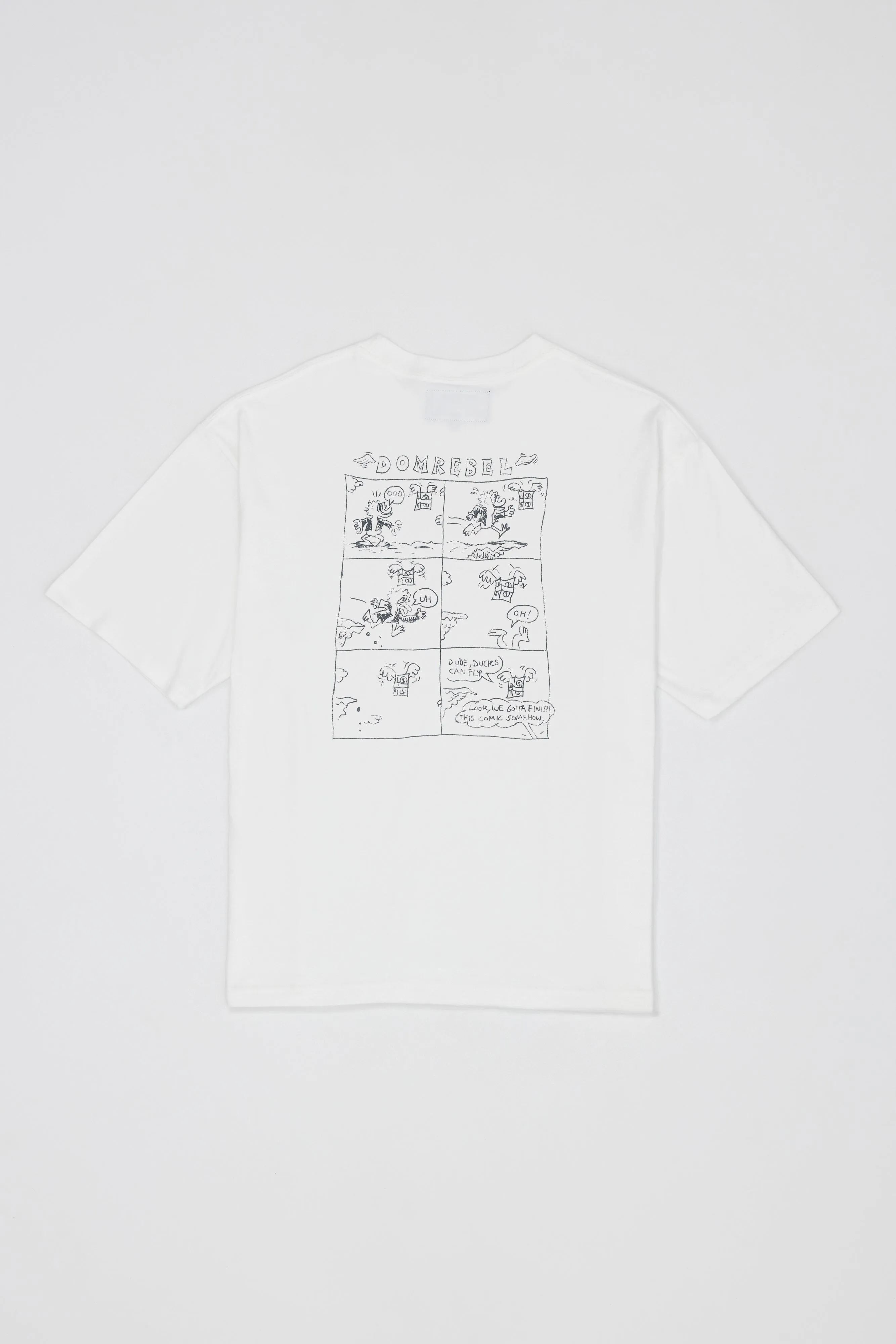 DOMREBEL Chase Tee - Ivory