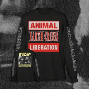 EARTH CRISIS "ANIMAL LIBERATION" LONG SLEEVE SHIRT