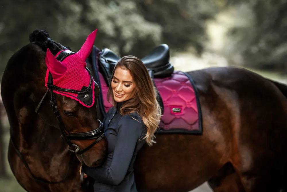 Equestrian Stockholm Faded Fuchsia Dressage Saddle Pad