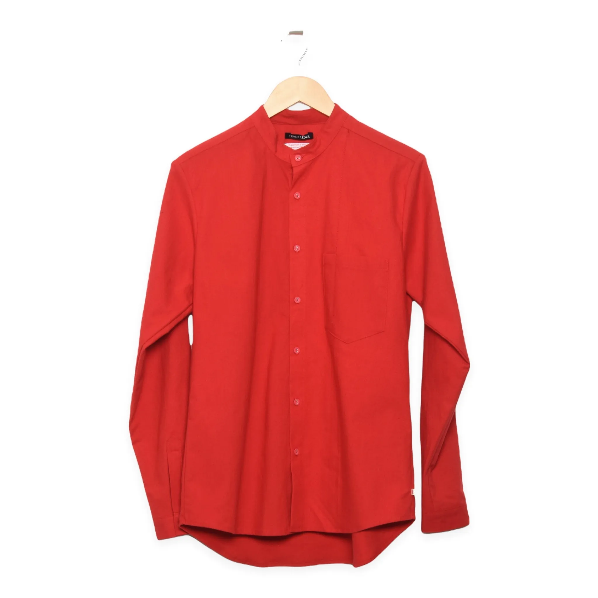 Frank Leder Bedsheet Shirt red