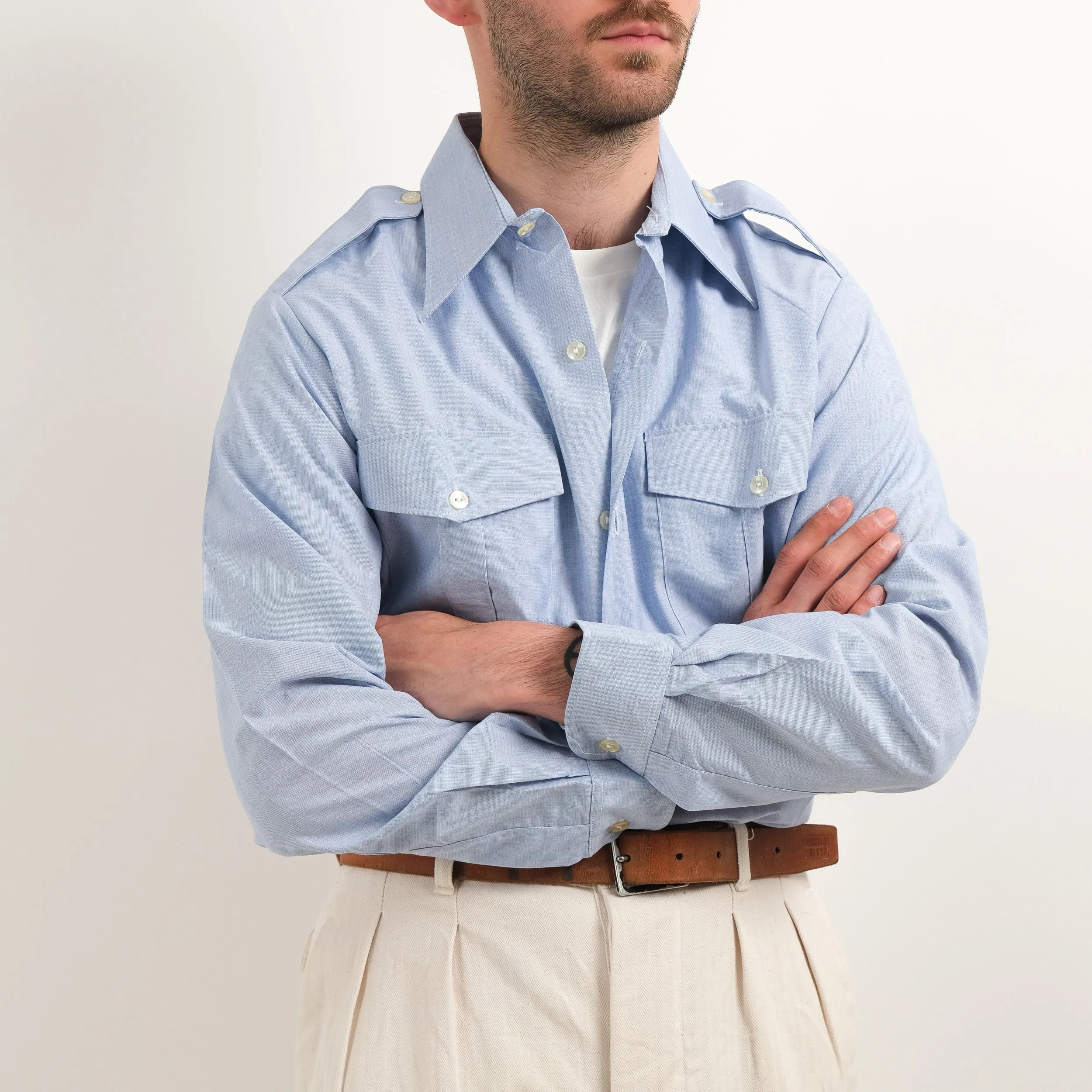 FRENCH LIGHTWEIGHT CLASSIC MILITARY SHIRT