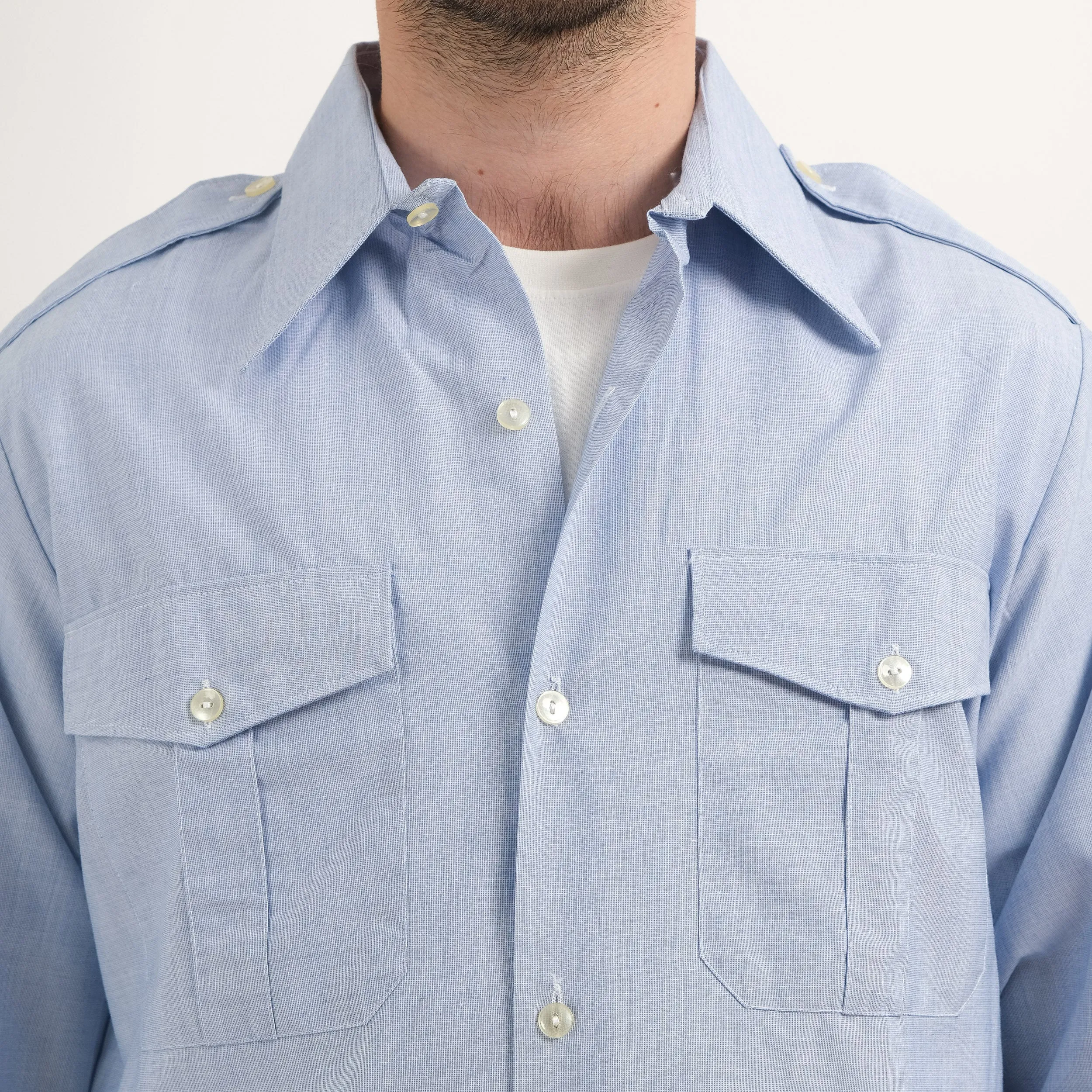 FRENCH LIGHTWEIGHT CLASSIC MILITARY SHIRT