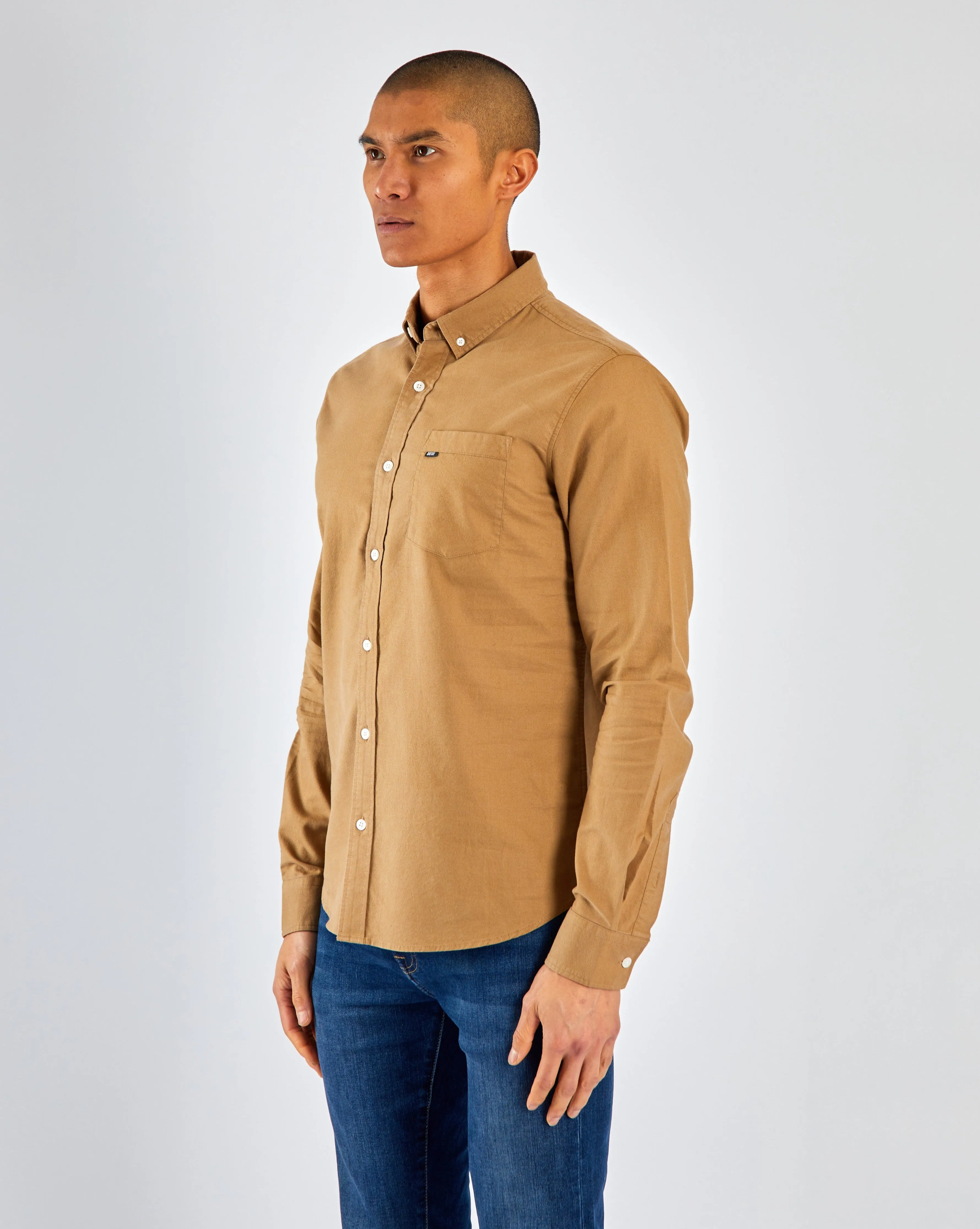 Garvan LS Shirt Cuban Brown