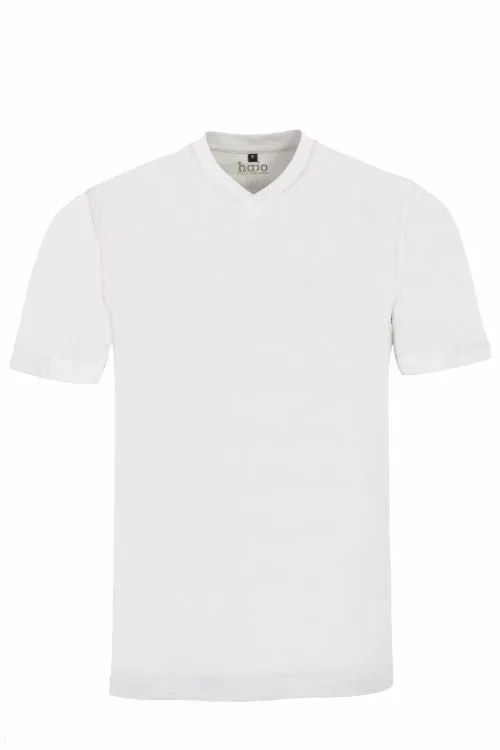 Hajo 2-Pk V-Neck White T-Shirts White