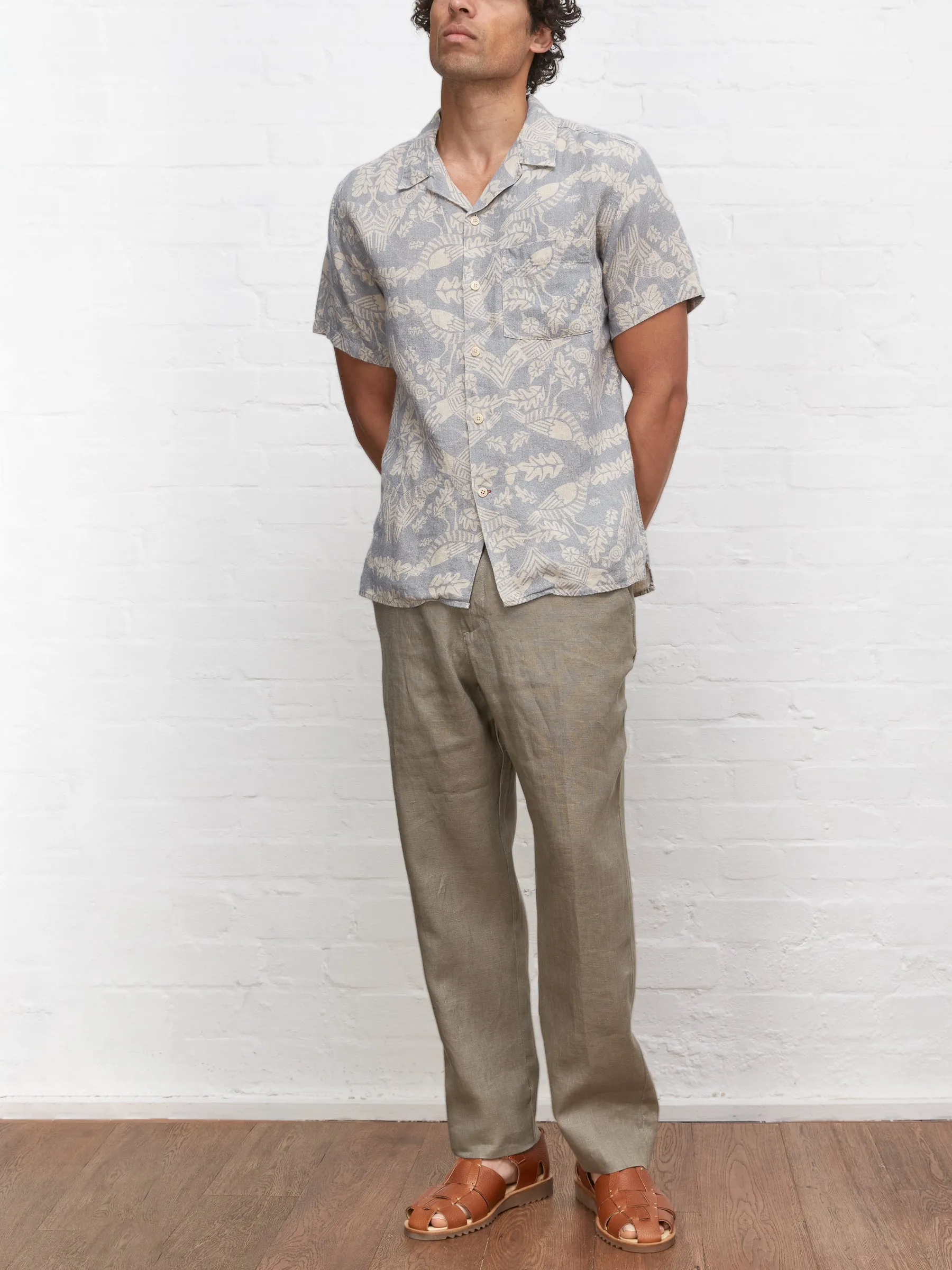 Havana Short Sleeve Shirt Lomas Blue