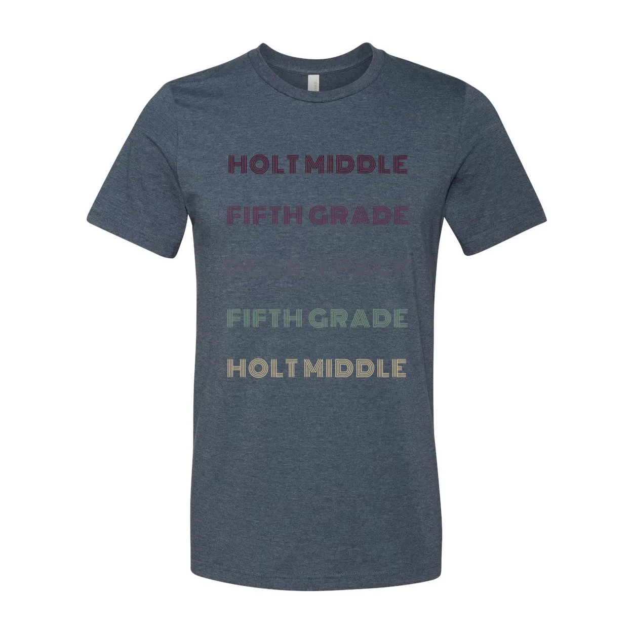 Holt Denali Retro Font Tee