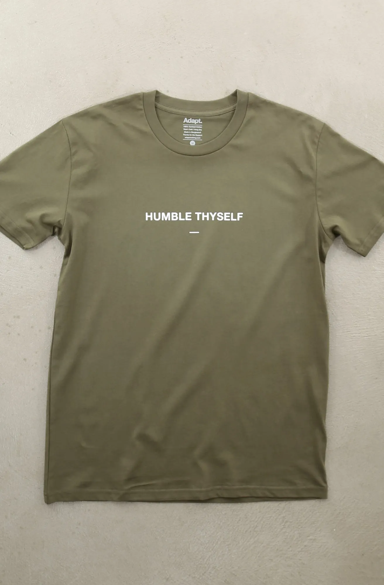 Humble Thyself II (Men's Army A1 Tee)