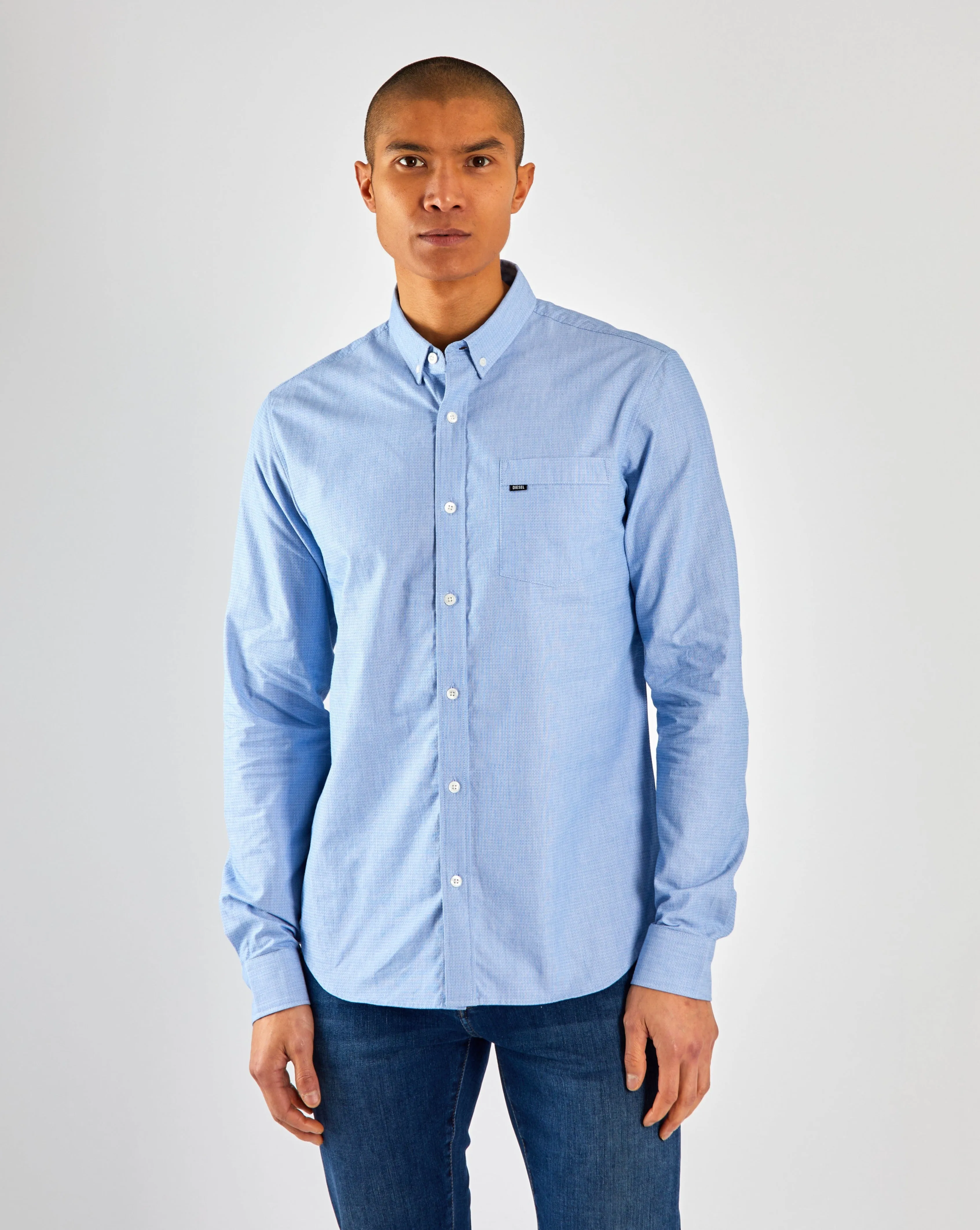 Jenk LS Shirt Blue