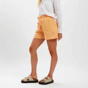 Ladies Linen - Shorts | Orange