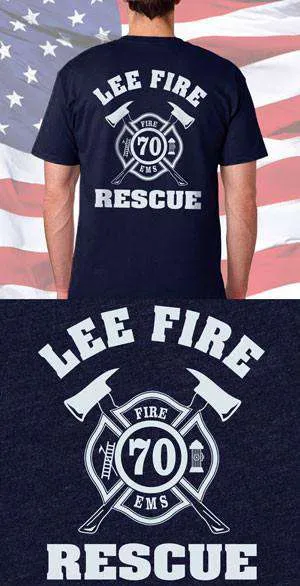 Lee Fire Rescue Back Design