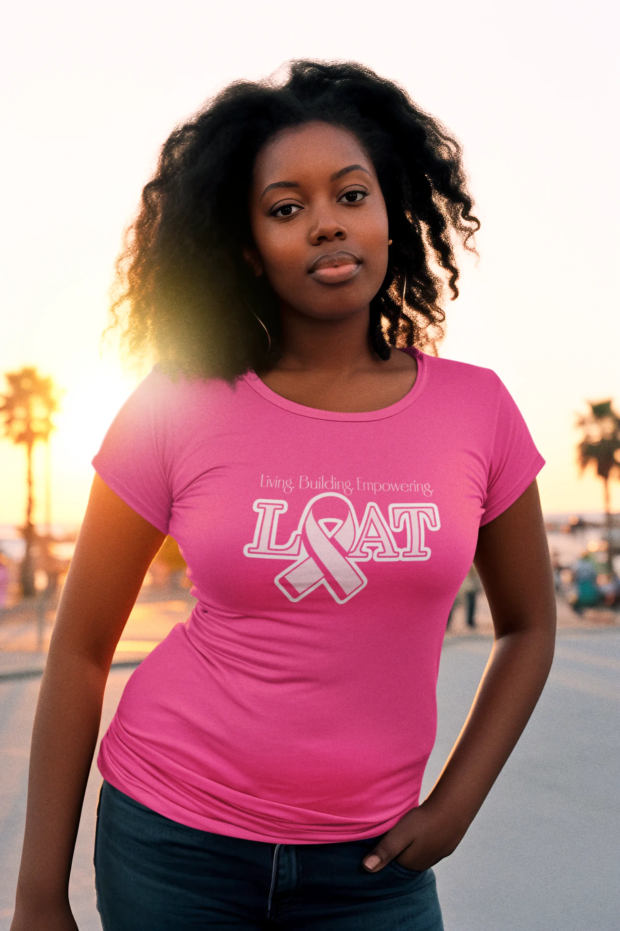 LOAT Breast Cancer Awareness Tshirt