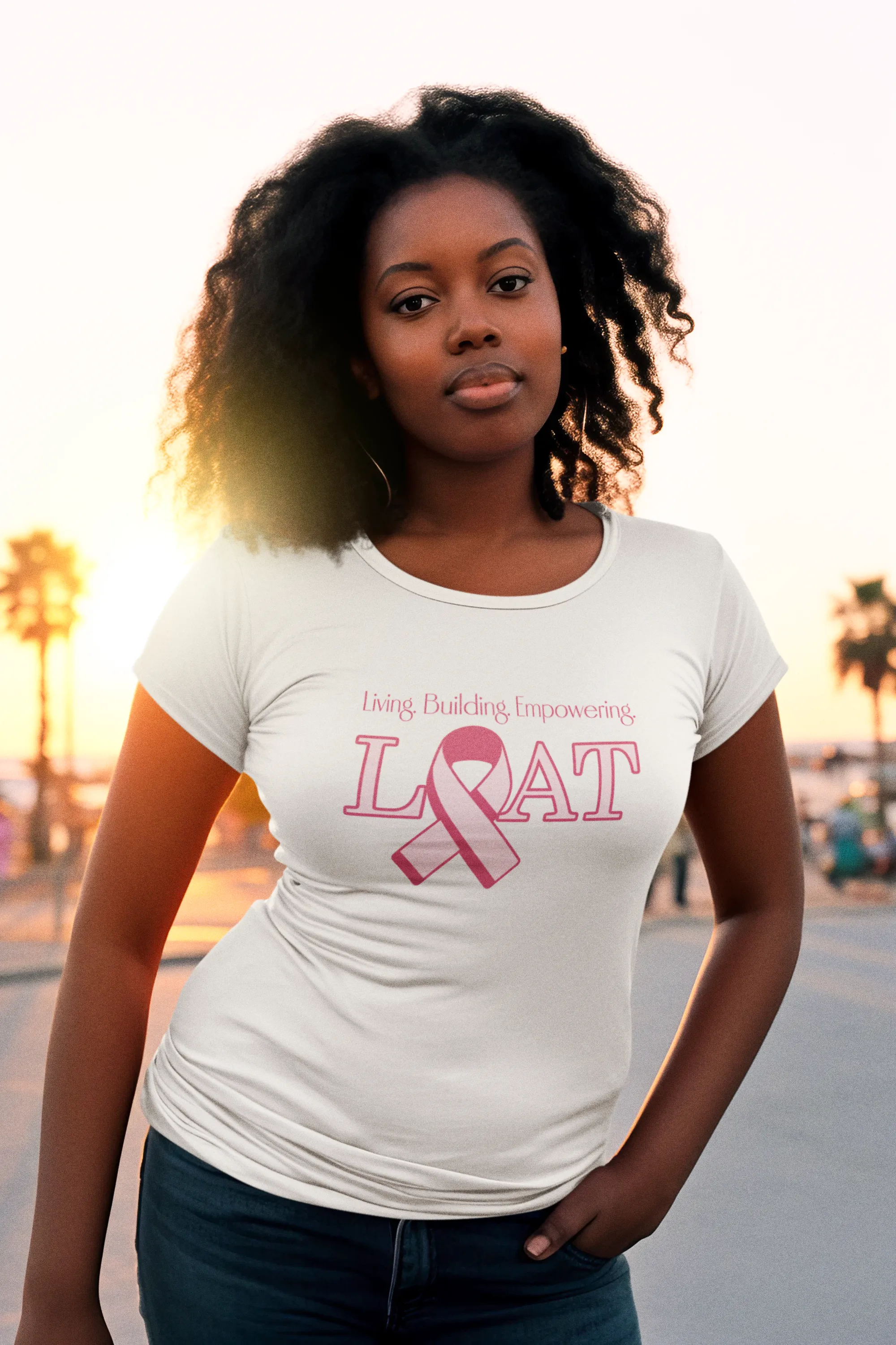 LOAT Breast Cancer Awareness Tshirt