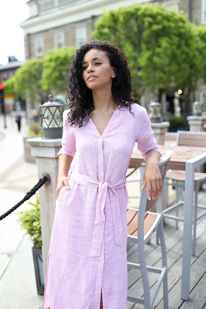 Lucy Dress - Pale Pink