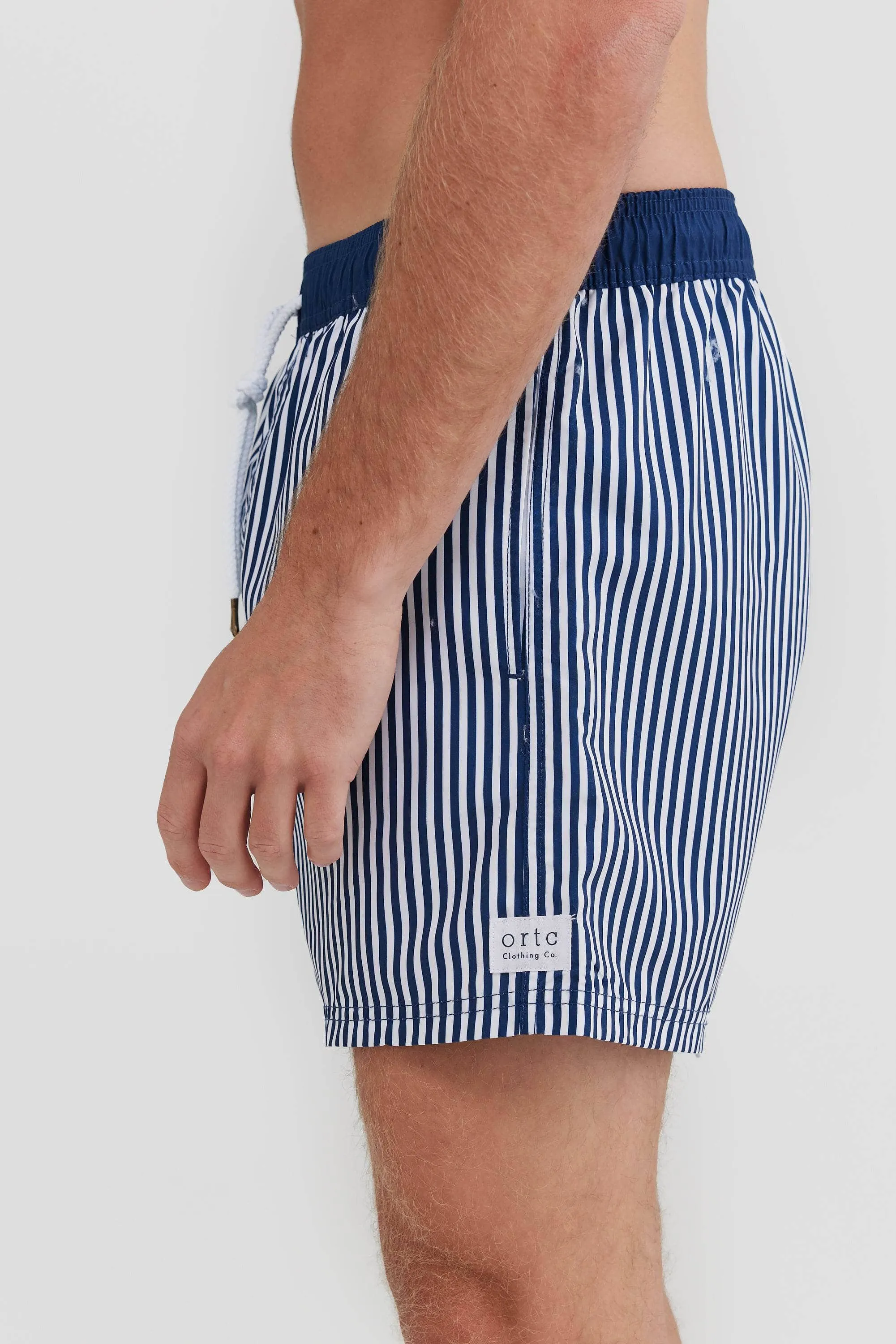 Manly Navy Swim Shorts