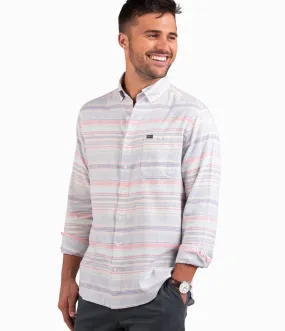 Men's Sandbar Stripe Button Up Shirt