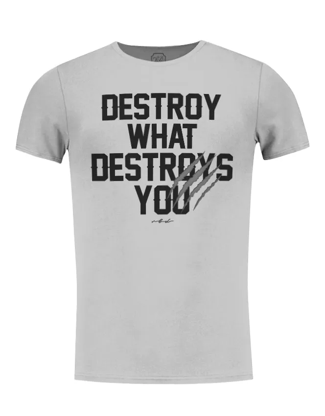 Men's T-shirt "Destroy What Destroys You" MD980