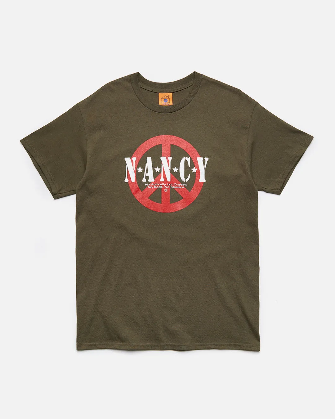 No Gods, No Masters Tee - Olive