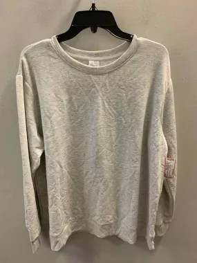 NWT STARS ABOVE Tops Size XXL HEATHER GRAY LONG SLEEVES TOP