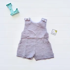 Oak Playsuit in Crepe - Gray