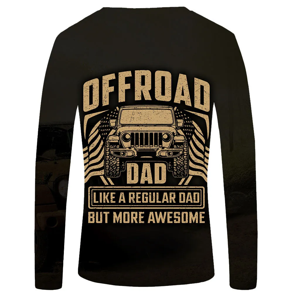 Off Road Dad - UPF 50  Long Sleeve Shirt