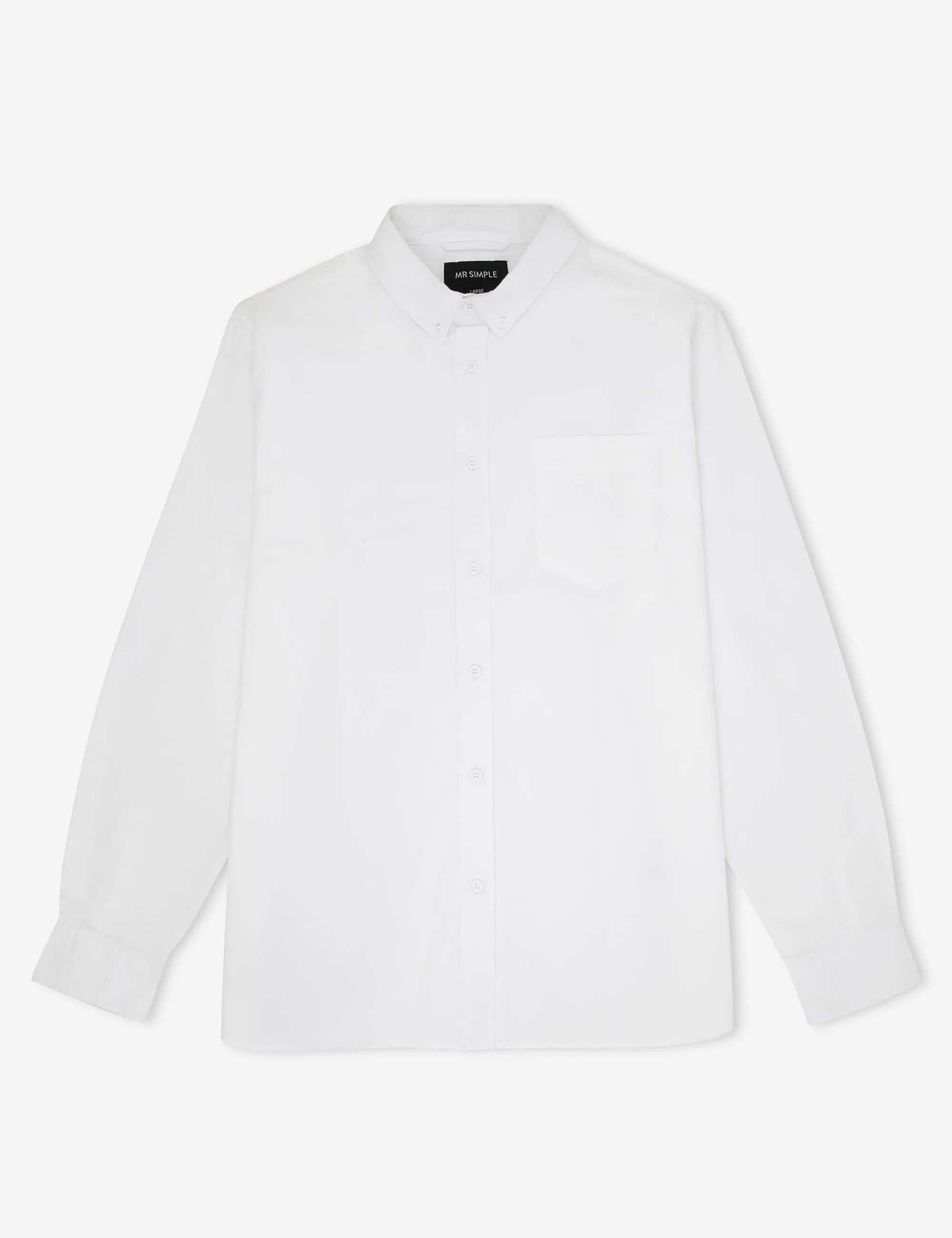 Oxford Long Sleeve Shirt - White