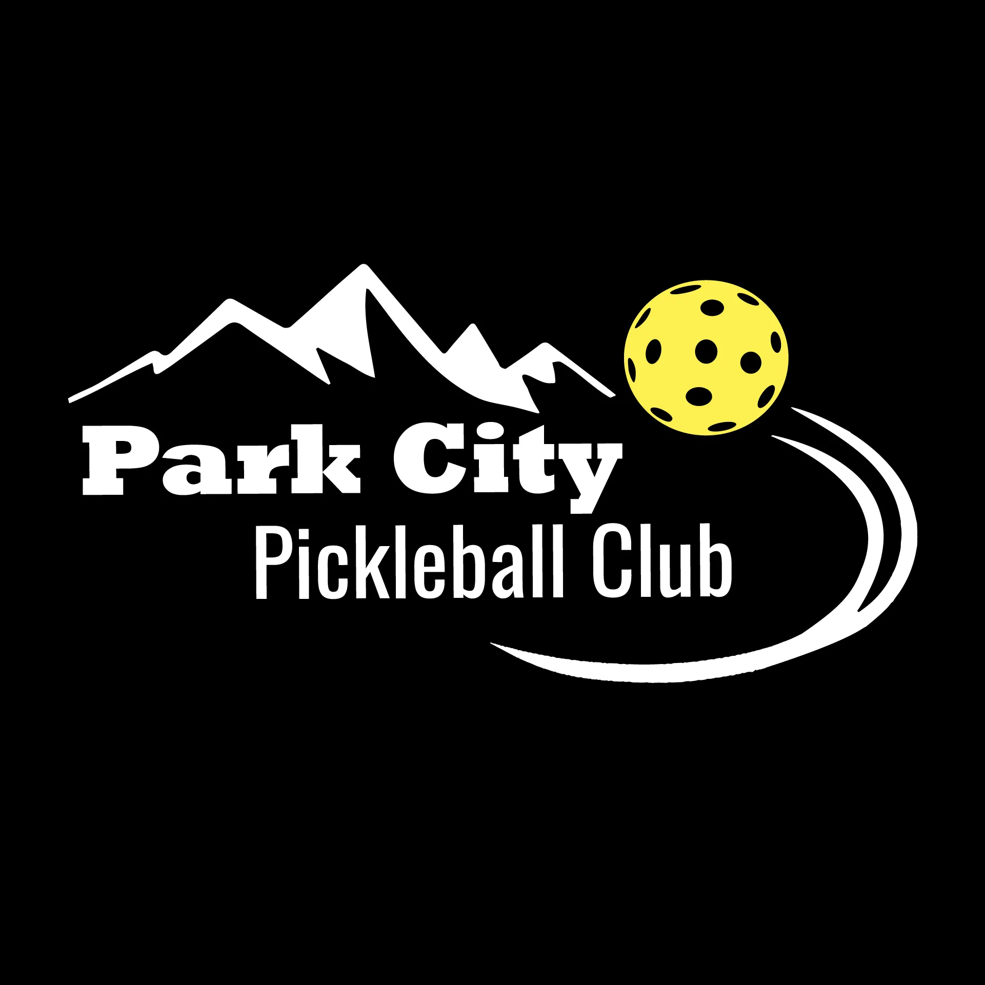 Park City Pickleball Club (White) | Women's Long Sleeve V-Neck Pickleball Shirts | 100% Polyester