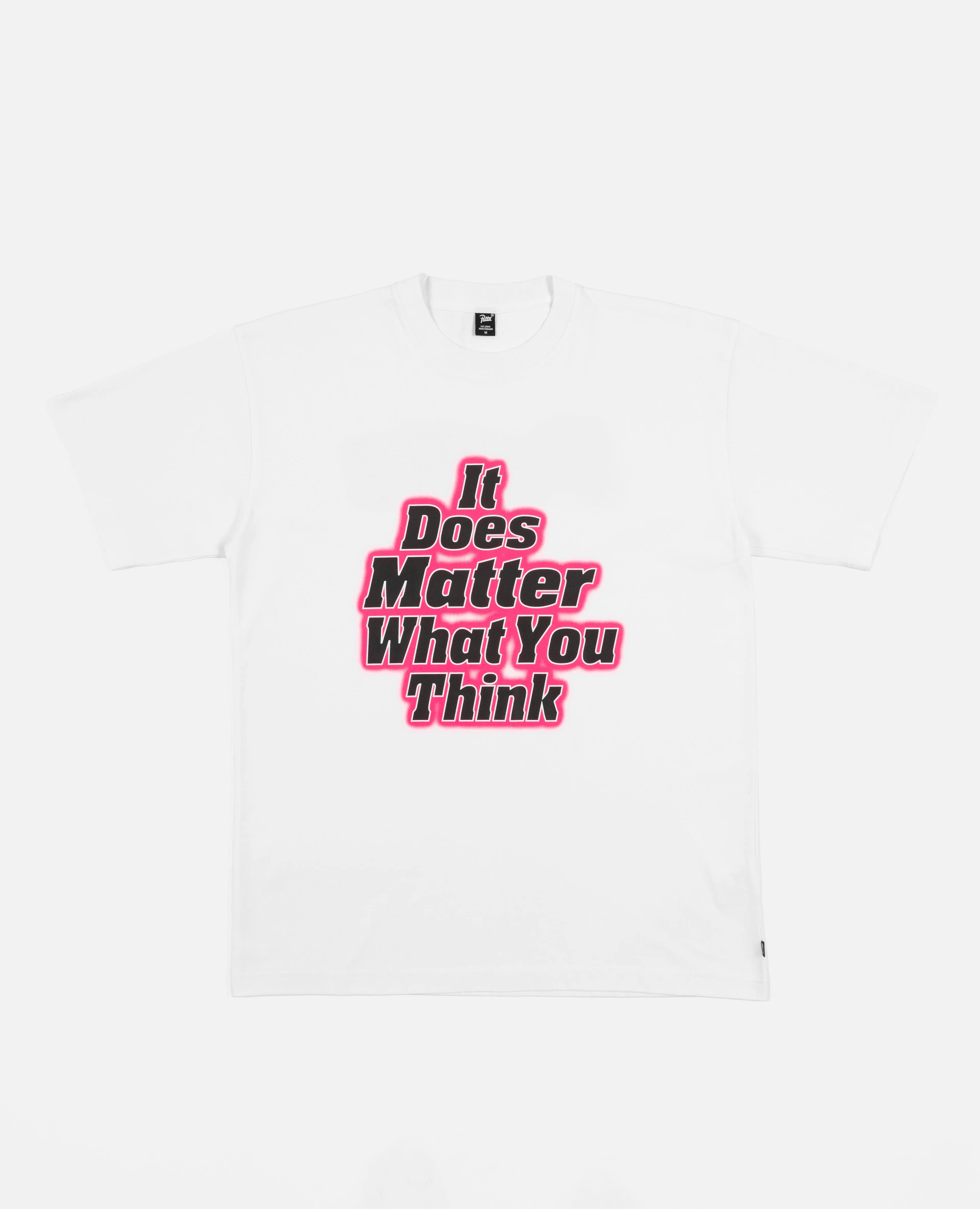 Patta It Does Matter What You Think T-Shirt (White)