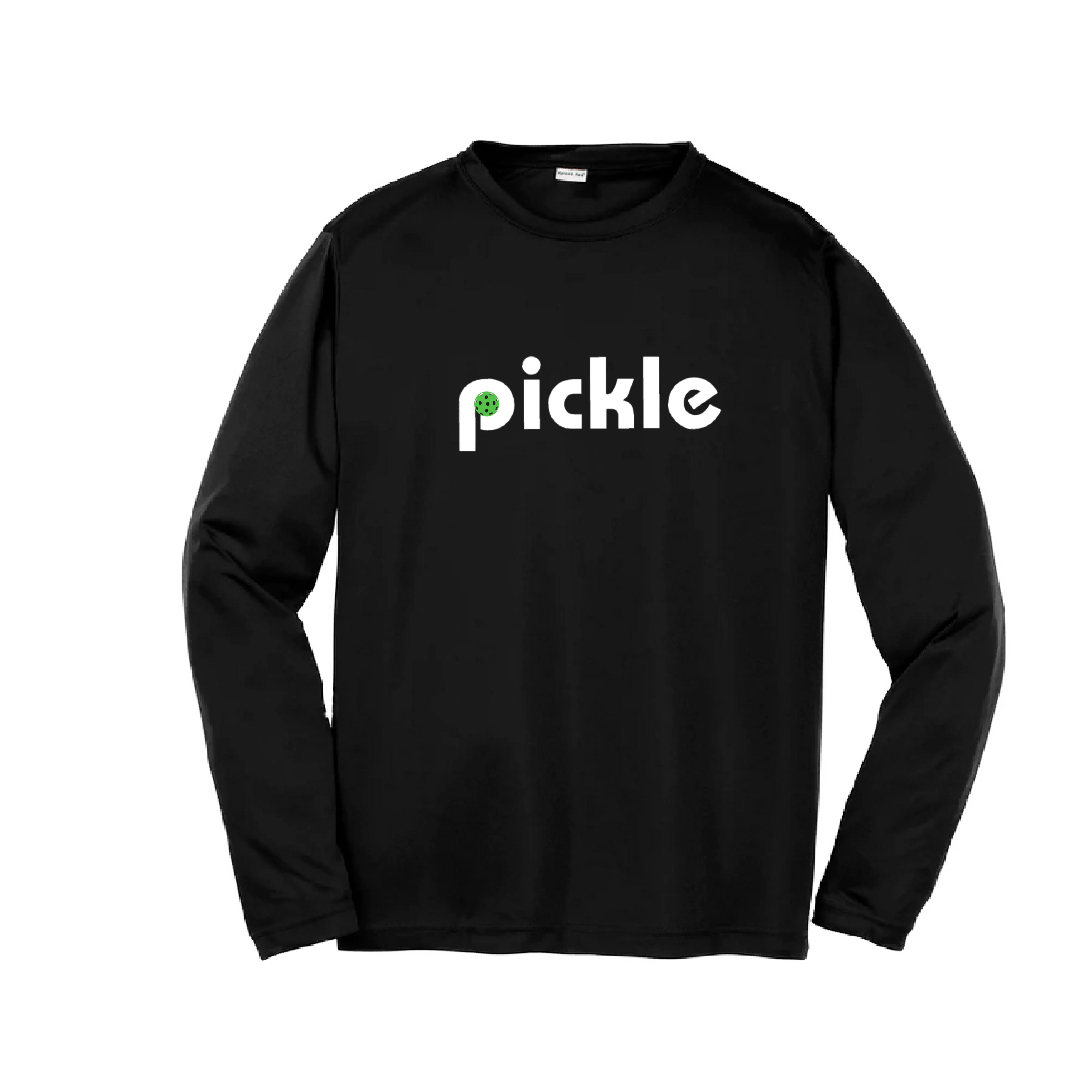 Pickle (Customizable) | Youth Long Sleeve Athletic Shirt | 100% Polyester