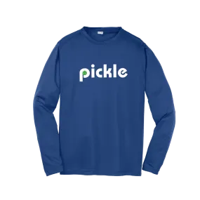 Pickle (Customizable) | Youth Long Sleeve Athletic Shirt | 100% Polyester