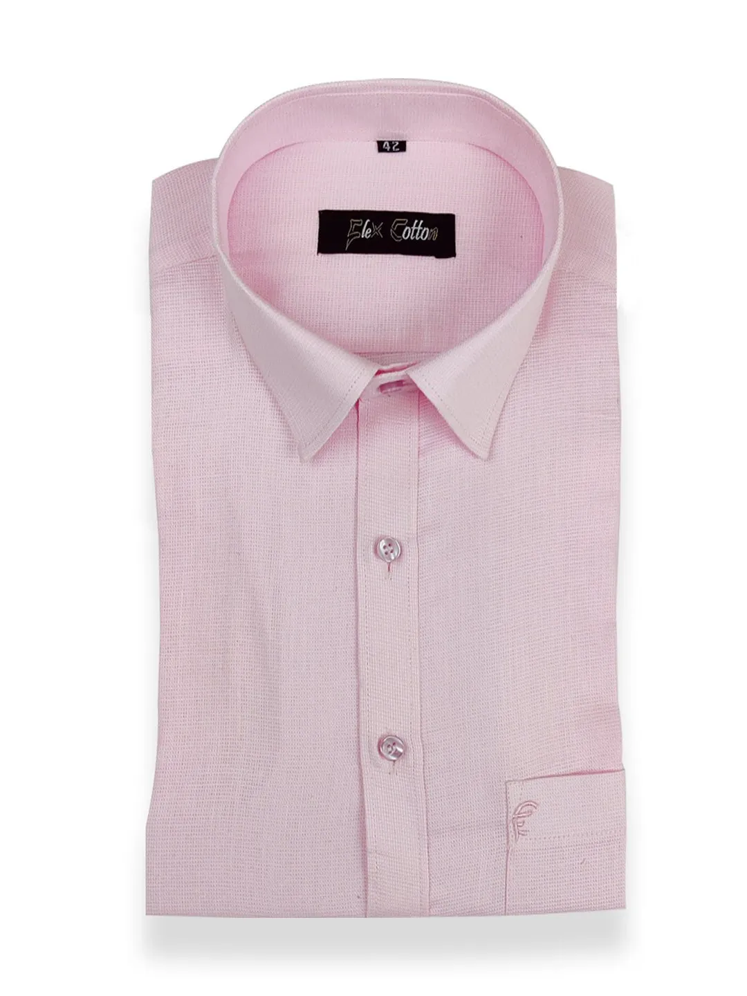 Pink Color Casa View Linen Shirt For Men's