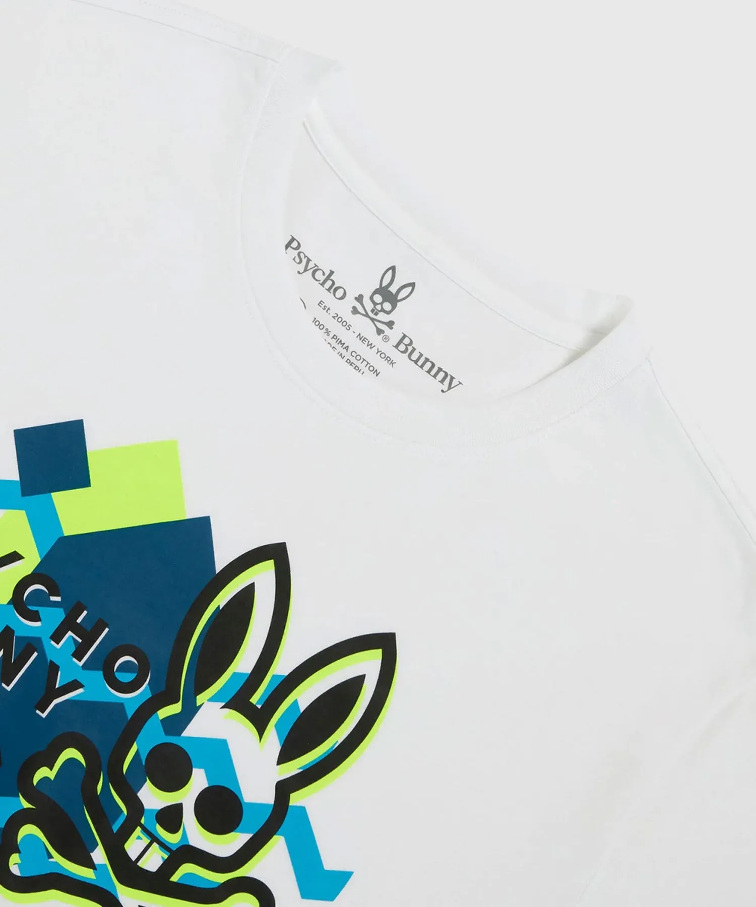 Psycho Bunny Everett Tee - White