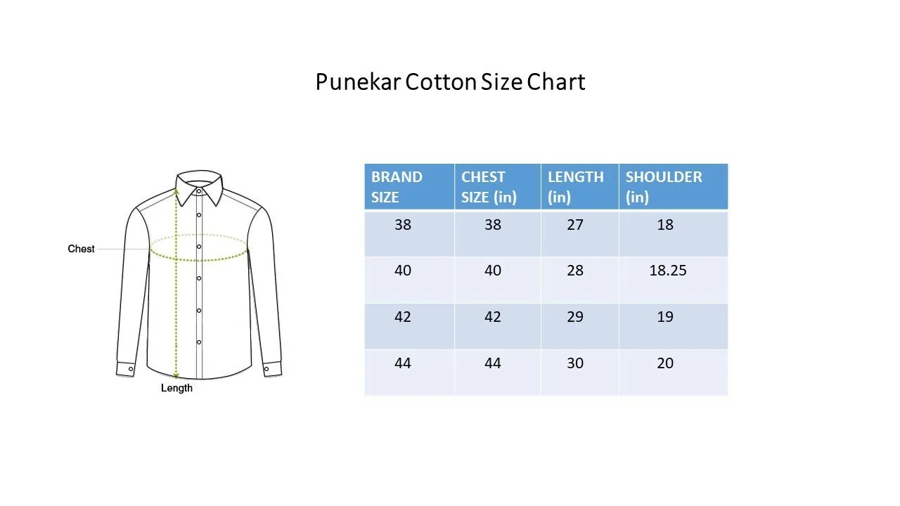 Punekar Cotton Green Color Formal Linen shirts for Men's