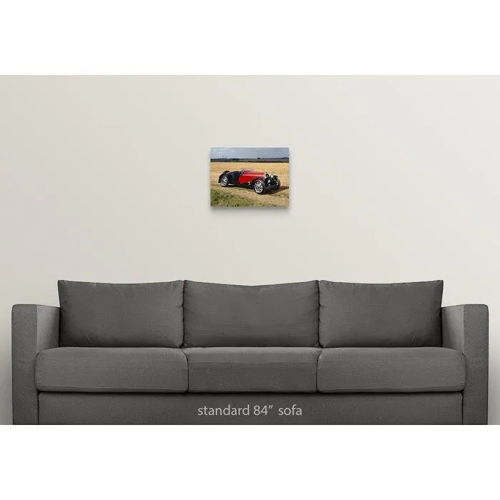 "1932 Bugatti Type 55 Super Sport Roadster Modifie. Country of origin France" Canvas Wall Art