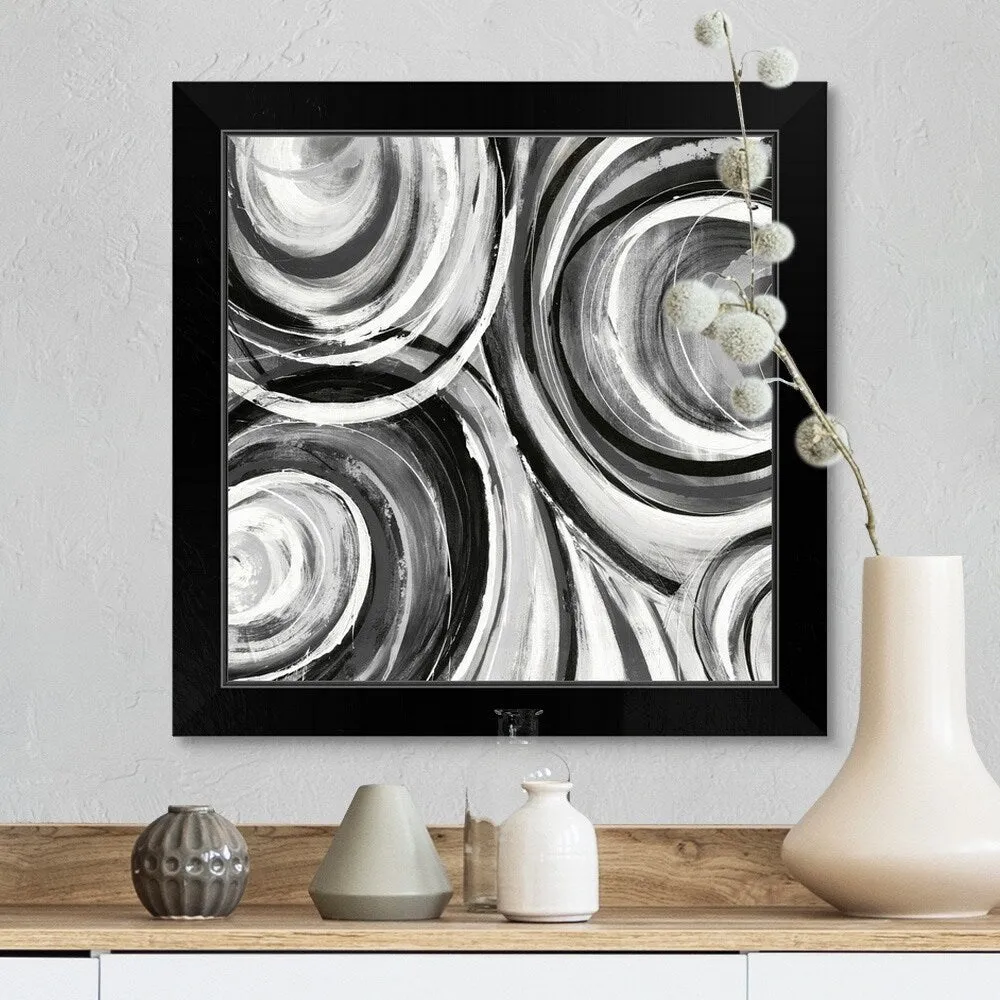 "#3 II" Black Framed Print