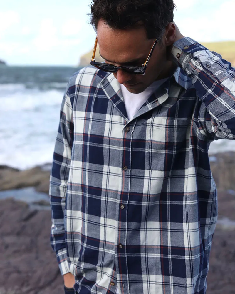 Redford Shirt | Blue check