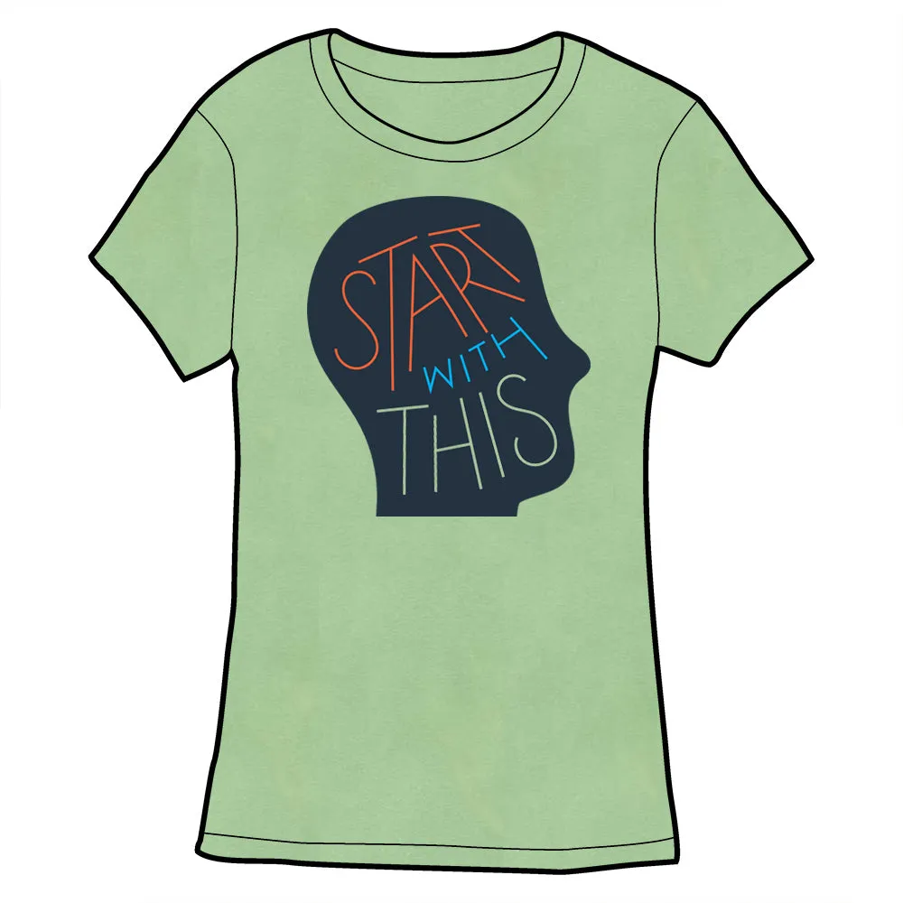 Start With This Logo Tee - Green