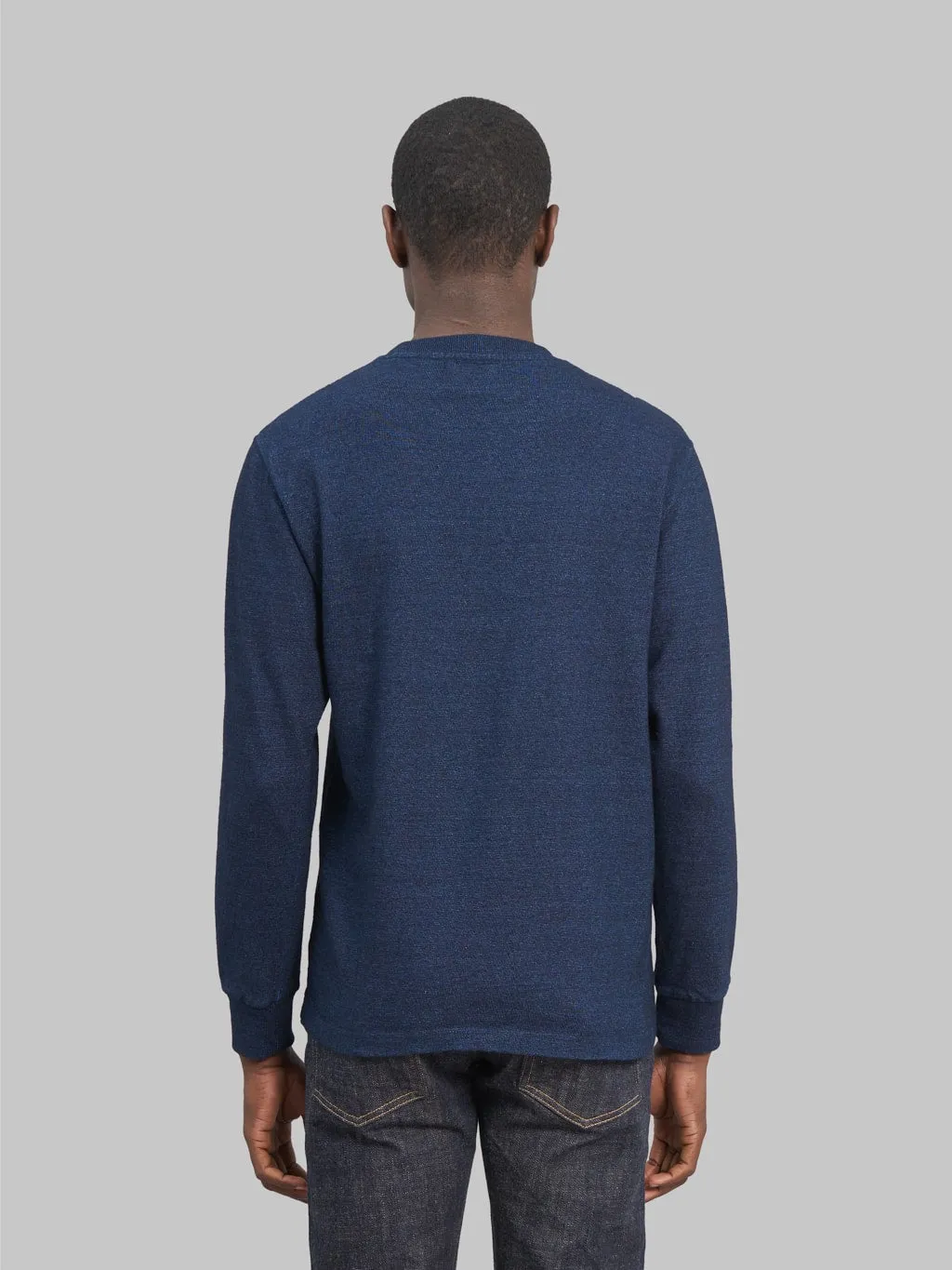 Tanuki Heavy Shinkai Indigo HSS Long-sleeve T-shirt