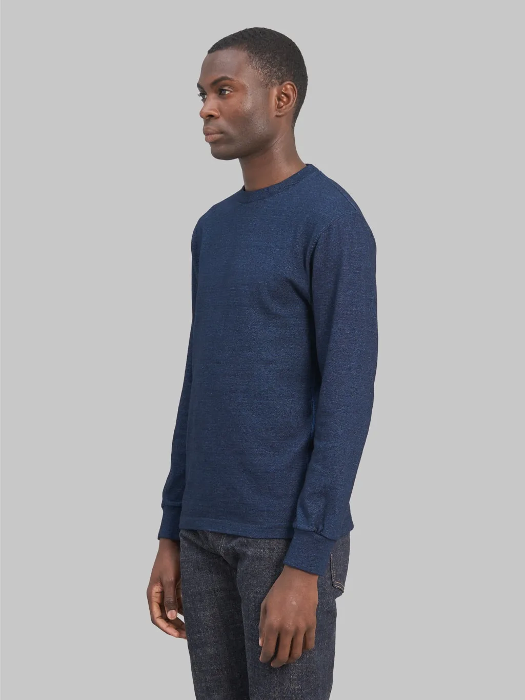 Tanuki Heavy Shinkai Indigo HSS Long-sleeve T-shirt