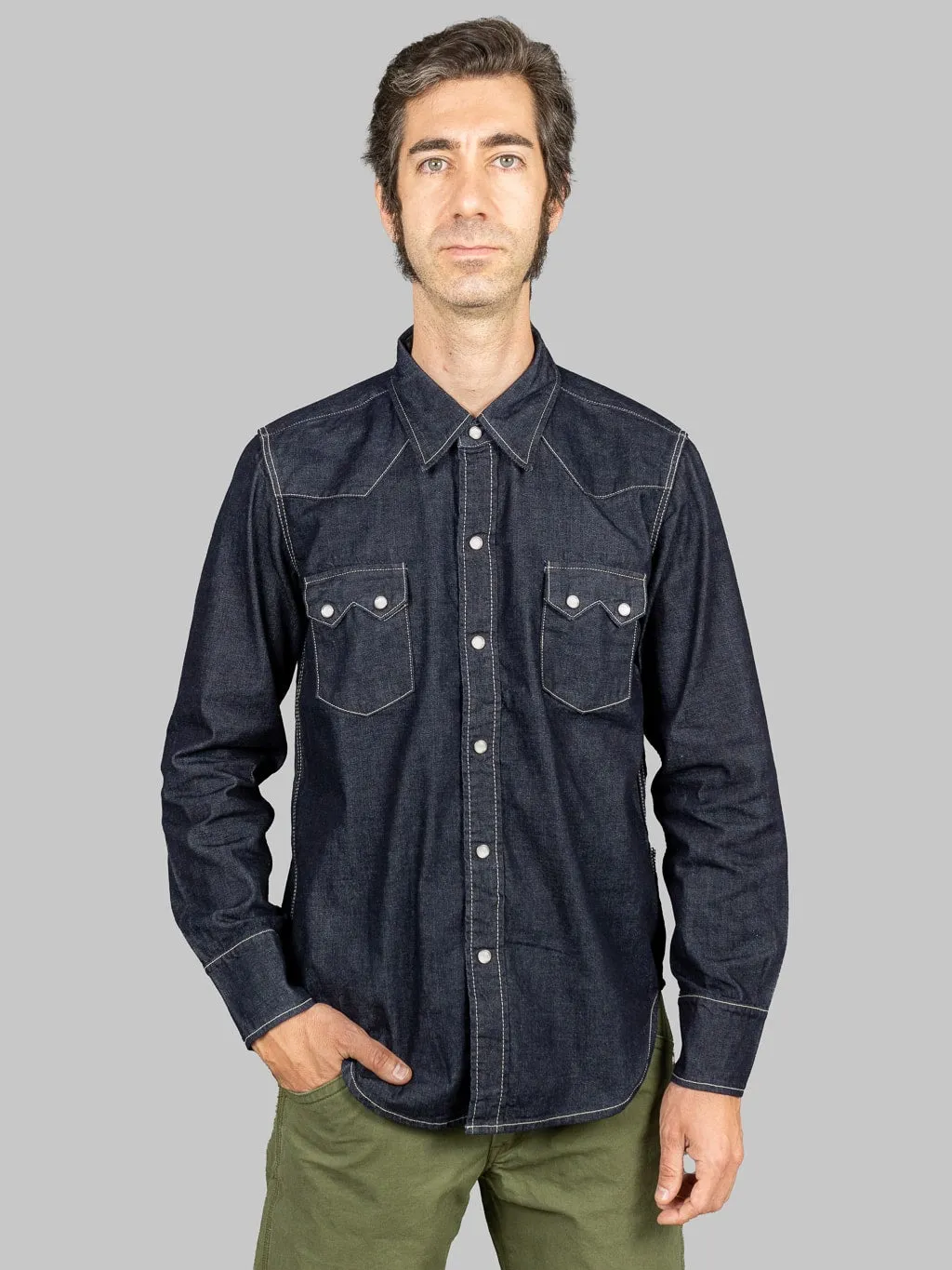 TCB Dude Ranch Shirt 8.5oz Denim