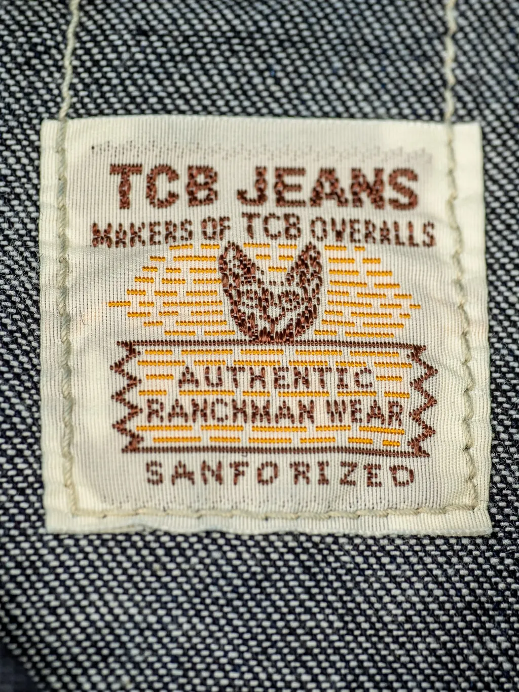 TCB Dude Ranch Shirt 8.5oz Denim